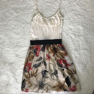 Spaghetti Strap Floral Dress